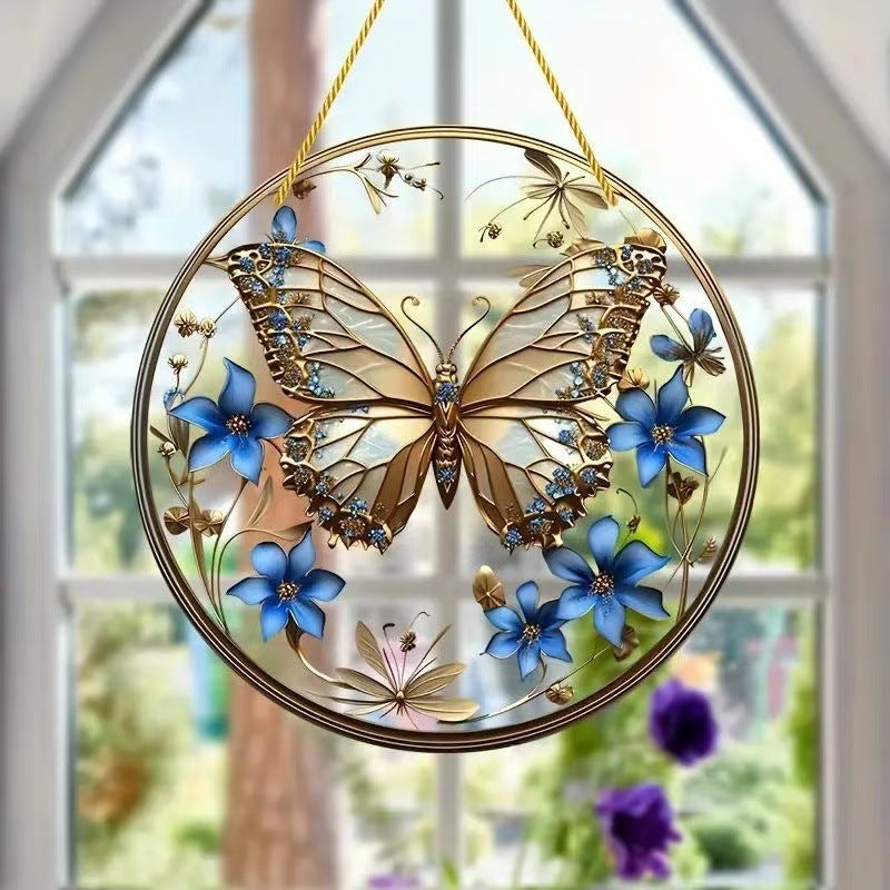Orluxia Creative Butterfly Theme Acrylic Wall Hanging Decoration