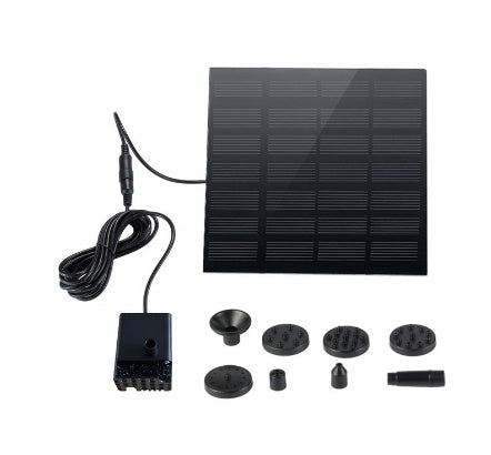 Orluxia Solar Fountain Outdoor Floating Water Pump for Bird Bath, Garden & Pond Decoration