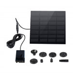 Orluxia Solar Fountain Outdoor Floating Water Pump for Bird Bath, Garden & Pond Decoration