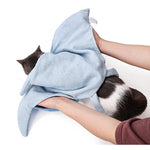 Orluxia Dog Quick-Drying Bathrobe – Strong Absorbent Pet Bath Towel