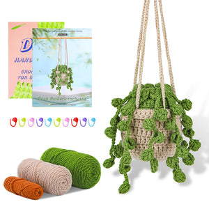 Orluxia Decorative Plant Crochet Hook Material Kit