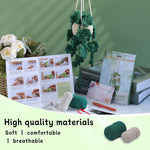 Orluxia Decorative Plant Crochet Hook Material Kit