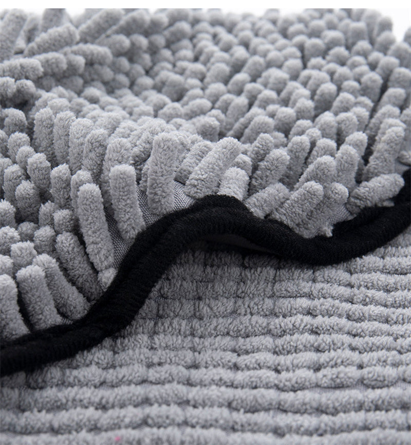 Orluxia Super Absorbent Pet Bath Towel – Quick-Dry Microfiber Dog & Cat Bathrobe