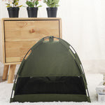 Orluxia Cat Tent Cooling Bed – Portable Pet House with Cushion for Dogs & Cats