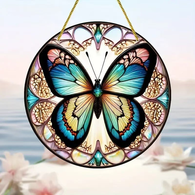 Orluxia Creative Butterfly Theme Acrylic Wall Hanging Decoration