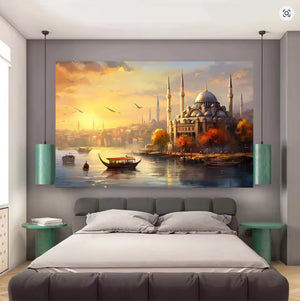 Orluxia Living Room Decorative Canvas Painting