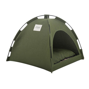 Orluxia Cat Tent Cooling Bed – Portable Pet House with Cushion for Dogs & Cats