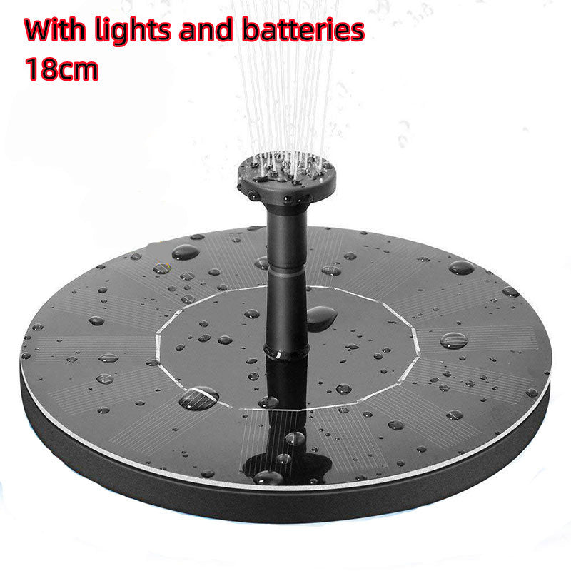 Orluxia Solar Fountain Outdoor Floating Water Pump for Bird Bath, Garden & Pond Decoration
