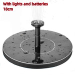 Orluxia Solar Fountain Outdoor Floating Water Pump for Bird Bath, Garden & Pond Decoration