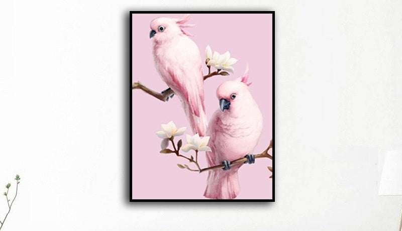 Orluxia Diamond Painting – Round Drill Parrot Design