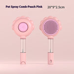 Orluxia 2-in-1 Self-Cleaning Dog & Cat Grooming Brush with Spray