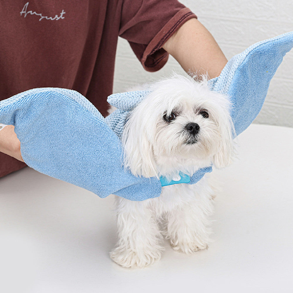Orluxia Dog Quick-Drying Bathrobe – Strong Absorbent Pet Bath Towel
